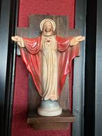 Antiek Jezus Heilig Hart beeld ❤️ inclusief Console, Ophalen of Verzenden