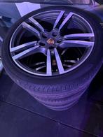 Porsche Cayenne Turbo 21 inch velgen met banden en sensoren, Gebruikt, 295 mm, Band(en), Personenwagen