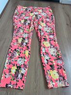 Fitt originals miss etam roze bloemen broek xl vrolijk, Maat 46/48 (XL) of groter, Ophalen of Verzenden, Zo goed als nieuw, X