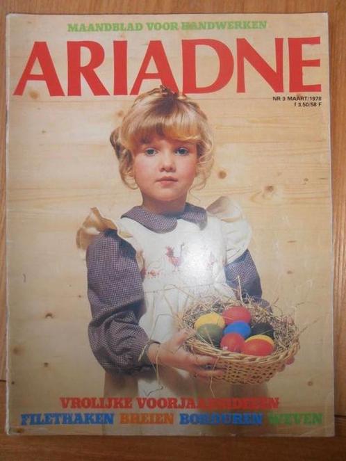 Ariadne handwerken maart 1978, Boeken, Hobby en Vrije tijd, Zo goed als nieuw, Ophalen of Verzenden