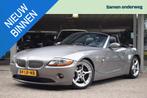 BMW Z4 Roadster 3.0i S 231PK Org NL auto met Leer/Nav/Elek k, Auto's, BMW, Achterwielaandrijving, Zwart, Cabriolet, Open dak