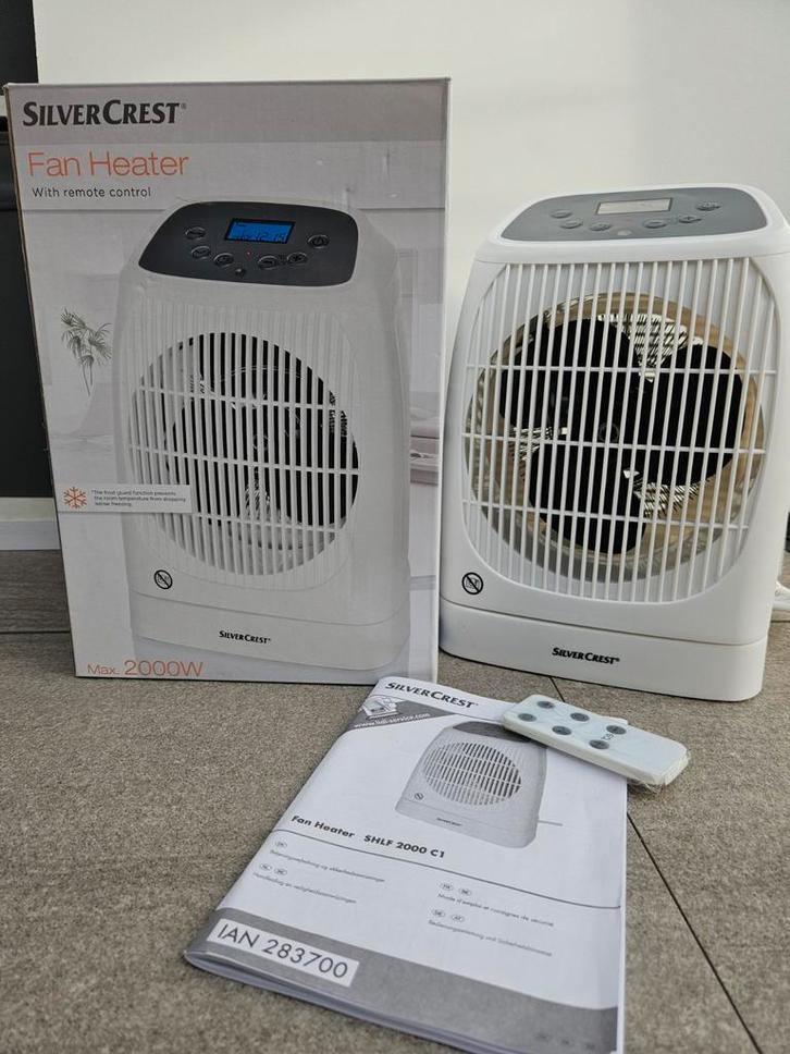 SilverCrest Ventilator Kachel - Nieuwstaat!, Huis en Inrichting, Kachels, Zo goed als nieuw, Vrijstaand, Overige soorten, Elektrisch