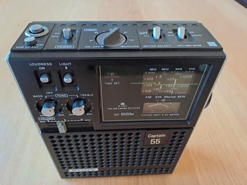 Sony Captain 55 draagbare radio met FM, AM ,SW,MARINE band., Audio, Tv en Foto, Radio's, Gebruikt, Radio, Ophalen of Verzenden