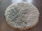 Vloerkleed hoogpolig rond 120 x 120 cm, Huis en Inrichting, Ophalen, Gebruikt, Rond, Groen