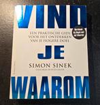 Simon Sinek - Vind je Waarom, Ophalen of Verzenden, Zo goed als nieuw, Simon Sinek