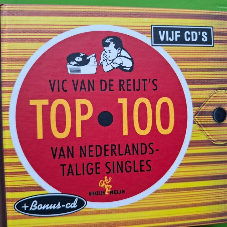VIC VAN DE REIJT'S TOP 100 VAN NEDERLANDSTALIGE SINGLES, Cd's en Dvd's, Cd's | Nederlandstalig, Zo goed als nieuw, Overige genres