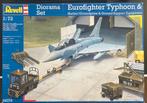 Revell Eurofighter Typhoon Diorama set 1:72 bouwpakket, Hobby en Vrije tijd, Modelbouw | Vliegtuigen en Helikopters, Ophalen, Nieuw