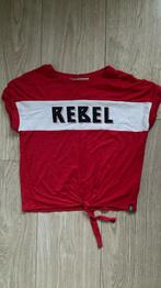 Rood t-shirt Rebel print merk Cars jeans 158, Kinderen en Baby's, Kinderkleding | Maat 158, Meisje, Ophalen of Verzenden, Zo goed als nieuw