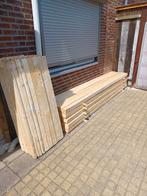 Ruw vurenhouten balken 3 meter lang, Doe-het-zelf en Verbouw, Hout en Planken, Ophalen, Zo goed als nieuw, Balk, Vuren