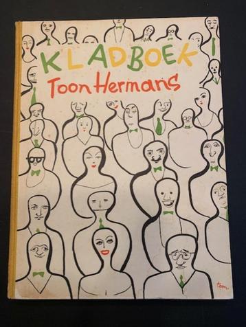 Toon Hermans bieden: Kladboek 1e boek/druk 1953 proza/teken. beschikbaar voor biedingen
