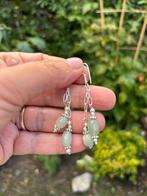 Aquamarijn Edelsteen Oorbellen Handgemaakt, Sieraden, Tassen en Uiterlijk, Oorbellen, Overige materialen, Hangers, Blauw, Nieuw