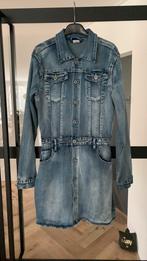 Nieuwe Spijkerjurk stretch lange mouw  XS, Blauw, Nieuw, Ophalen of Verzenden, Maat 34 (XS) of kleiner