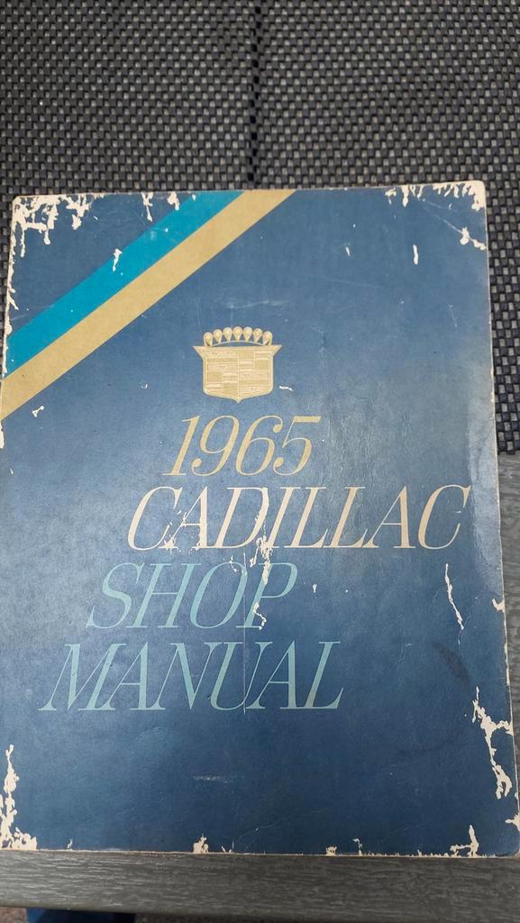 Cadillac Shop Manual 1965, Auto diversen, Handleidingen en Instructieboekjes, Ophalen of Verzenden