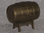 Whisky Barrel Koperen Spaarpot, Verzamelen, Spaarpotten, Ophalen, Metaal of Blik, Overige thema's
