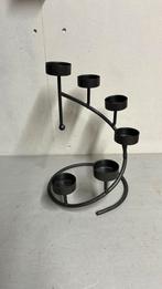 Metalen Spiraalvormige theelichthouder - voor waxinelichtjes, Ophalen of Verzenden, Metaal, Minder dan 25 cm