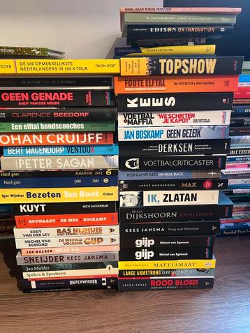 Sportboeken Collectie - Voetbal & Wielrennen beschikbaar voor biedingen