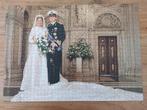 Puzzel Huwelijksportret Koning Willem Alexander en Maxima, Ophalen of Verzenden, 500 t/m 1500 stukjes, Zo goed als nieuw, Legpuzzel