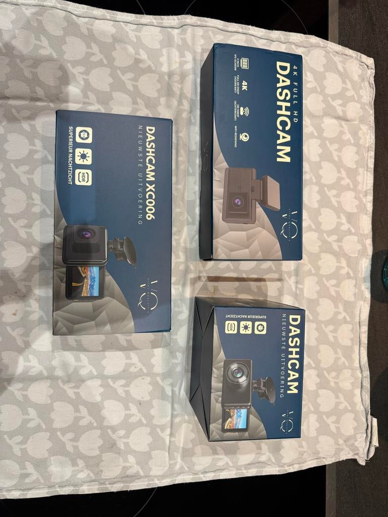 3 Dashcams - Nieuw, Ophalen of Verzenden, Nieuw