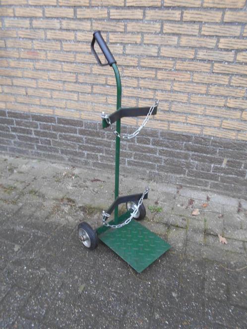 steekwagen voor gasflessen, Doe-het-zelf en Verbouw, Transportwagens, Gebruikt, Steekwagen, Ophalen