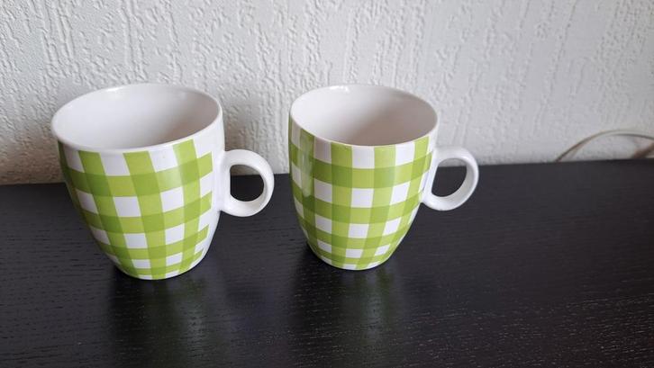 4 Leuke Mokken Set, Huis en Inrichting, Keuken | Servies, Nieuw, Kop(pen) en/of Schotel(s), Overige stijlen, Keramiek, Ophalen of Verzenden