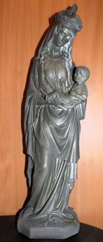 Gekroonde Maria met kindje Jezus in haar armen., Gebruikt, Ophalen of Verzenden, Christendom | Katholiek, Beeld(je)