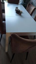 Eettafel met eventueel 6 stoelen ( zie andere advertentie), Huis en Inrichting, Ophalen, Gebruikt, Kunststof, 50 tot 100 cm