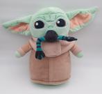 Star Wars The Mandalorian Grogu met kikker knuffel ca. 32cm, Ophalen of Verzenden, Zo goed als nieuw, Actiefiguurtje