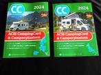 Boek ACSI Camperplaatsen 2024 zijn 2 delen Campingcard., Overige merken, Europa, Ophalen of Verzenden, Zo goed als nieuw