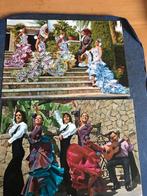 Spaanse danseressen, Verzamelen, Ansichtkaarten | Themakaarten, Ophalen of Verzenden, Voor 1920, Gelopen, Klederdracht