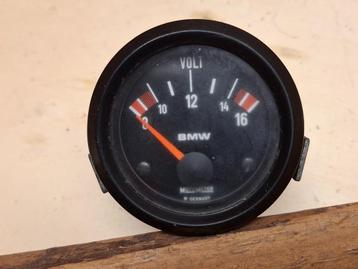 BMW voltmeter (witte letters) motometer (r100 r80 r75 r100rs beschikbaar voor biedingen