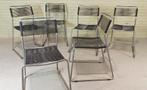 Set van 6 Melker Spaghetti stoelen, Lisa Norinder voor IKEA, Huis en Inrichting, Stoelen, Ophalen, Tweedehands, Tweedehands, Tweedehands