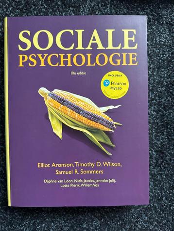 Sociale Psychologie 10e editie beschikbaar voor biedingen