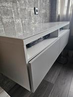 Wit zwevende meubel, Ophalen, Gebruikt, 100 tot 150 cm, Minder dan 100 cm