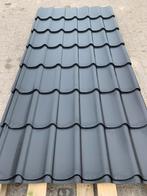 enkelstaal dakpanprofielplaten dakpanprofiel zwart, Nieuw, 15 m² of meer, Grijs, Ophalen of Verzenden