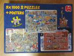 Jan van Haasteren puzzels, Ophalen, 500 t/m 1500 stukjes, Zo goed als nieuw