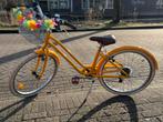 Stadsfiets 24 inch - 7- 12 jaar, Fietsen en Brommers, Fietsen | Meisjes, Ophalen, Gebruikt, 24 inch, Versnellingen