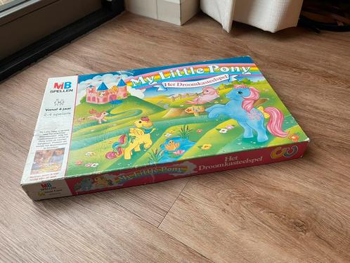 Vintage My Little Pony spel, Het Droomkasteel, MB, jaren 90, Hobby en Vrije tijd, Gezelschapsspellen | Bordspellen, Zo goed als nieuw