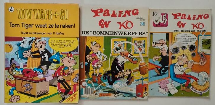 Tom tiger+co nr4 en paling en ko nr10+36=1editie's  €2 ps, Boeken, Stripboeken, Nieuw, Meerdere stripboeken, Ophalen of Verzenden