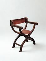 Antieke Franse Savonarola Troonstoel, Ophalen of Verzenden