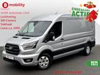 Ford Transit 350 2.0 TDCI 165PK L3H2 Limited Nieuw Type Auto, Stof, 4 cilinders, 2800 kg, Bedrijf