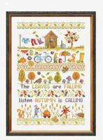 borduurpakket herfst, Ophalen of Verzenden, Nieuw, Borduurpakket