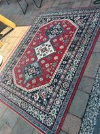 Perzisch tapijt | oosters tapijt | vintage kleed | rood, 100 tot 150 cm, 200 cm of meer, Ophalen of Verzenden, Zo goed als nieuw