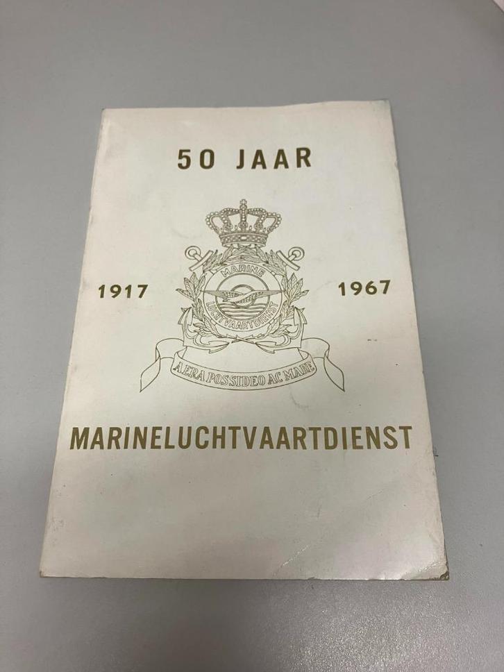 50 jaar Marineluchtvaartdienst 1917 1967, Boeken, Oorlog en Militair, Gelezen, Luchtmacht, Ophalen of Verzenden