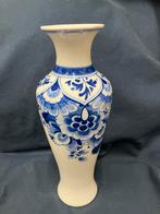 Heinen Delfts Blauw Vaasje, Huis en Inrichting, Woonaccessoires | Vazen, Ophalen of Verzenden, Zo goed als nieuw, Minder dan 50 cm