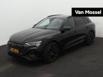 Audi Q8 e-tron 55 quattro S Edition 115 kWh 408 PK | S-line, Auto's, Audi, Stof, Zwart, Origineel Nederlands, Vierwielaandrijving