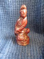 Rozen houten beeldje van Chinese godin Guanyin, Antiek en Kunst, Ophalen of Verzenden