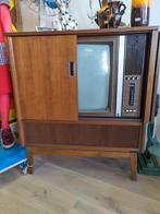 Vintage TV Meubel - Philips Retro Design, Audio, Tv en Foto, Vintage Televisies, Ophalen, Philips, Gebruikt, Amsterdam