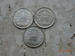 10 cent 1937, 1939 en 1941Pr, Setje, Zilver, Ophalen of Verzenden, 10 cent