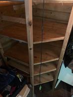 Houten hoekkast Ikea Ivar 6 planken 50 cm diepe staanders, Ophalen, Gebruikt