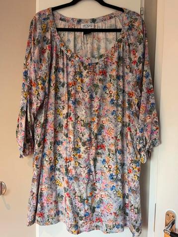Angel of style prachtig bloemen tuniek  maat 50 beschikbaar voor biedingen